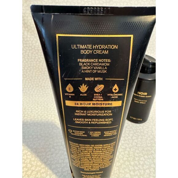 Bath and Body Works Men’s NOIR 4 Piece Set - Picture 3 of 6